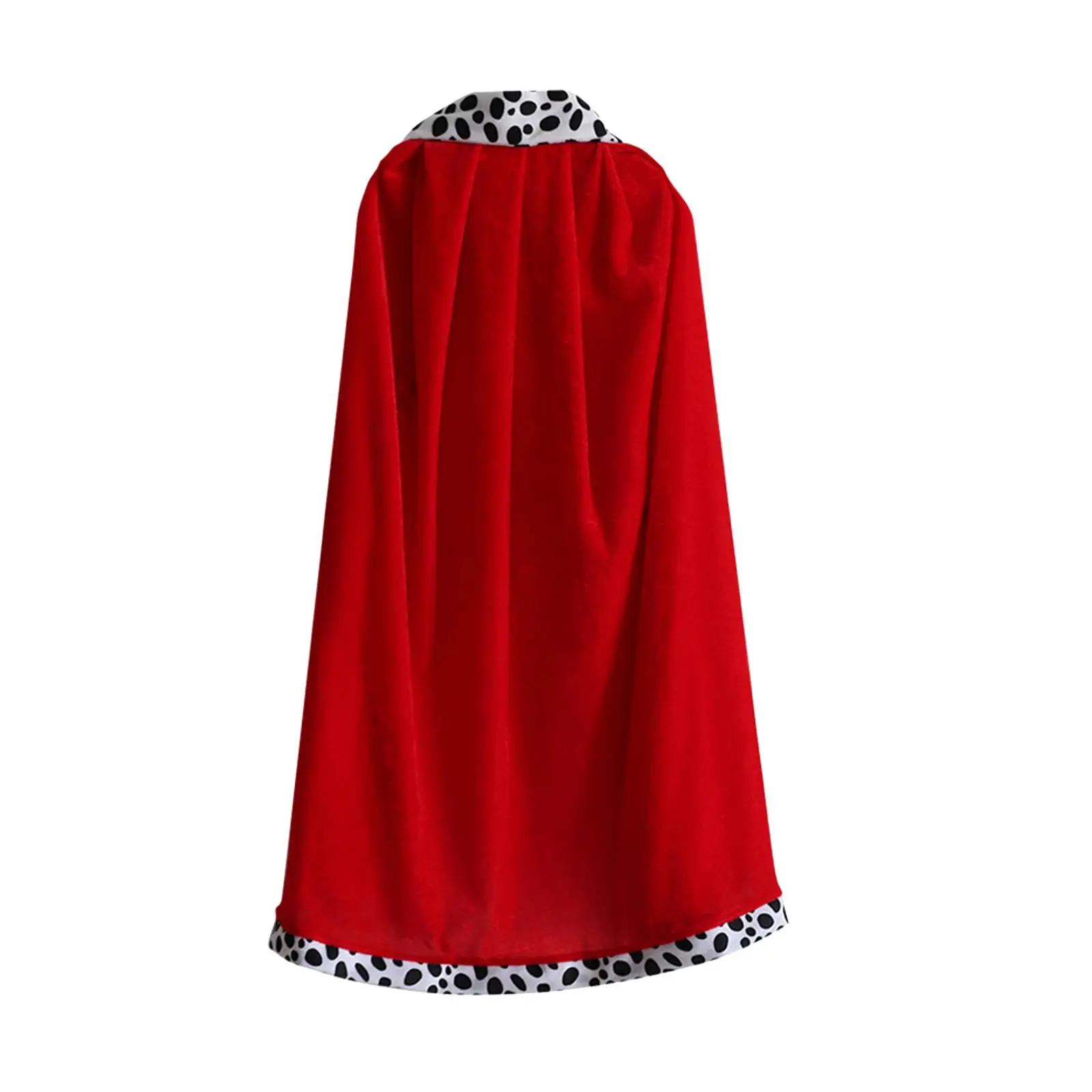 King Cape King Robe Cloak Prince Cape Decorations Costume Accessories for Role Play Performances Prom Dress up Carnival