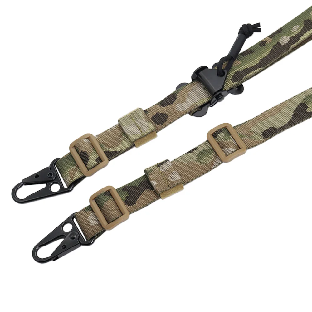 Fotografia 7: Alça de estilingue de rifle modular tático removível estilingue de arma de tiro acessórios de rifle de caça