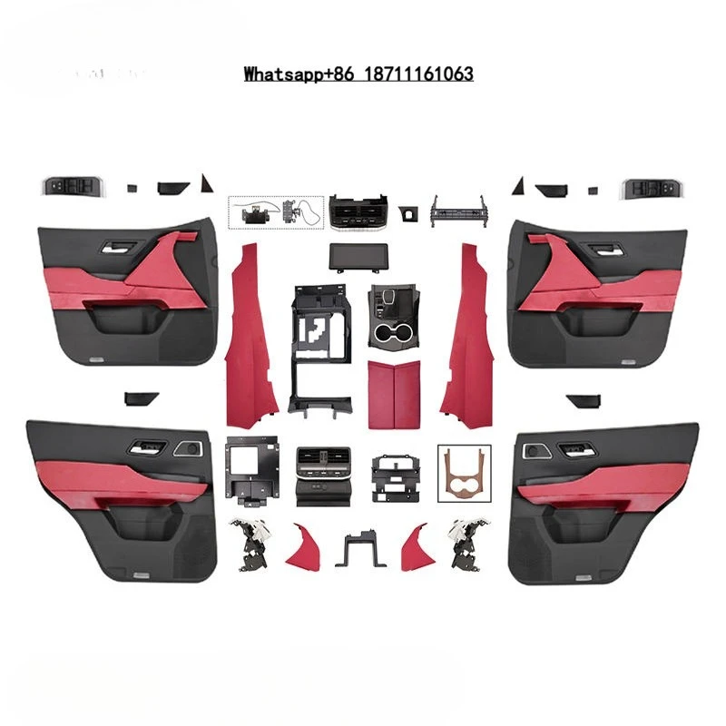 Professional LC200 to LC300 Interior Conversion Kit for RHD Vehicles Complete Dashboard Center Console AC Control Panel Assembly