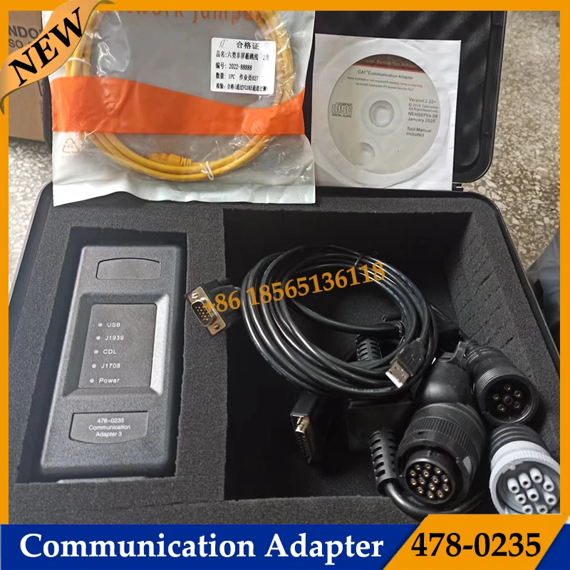 

Newest ET 3 Adapter III Druck Digger Diagnostic Tool Communication Adapter Group for 538-5051 317-7485 478-0235