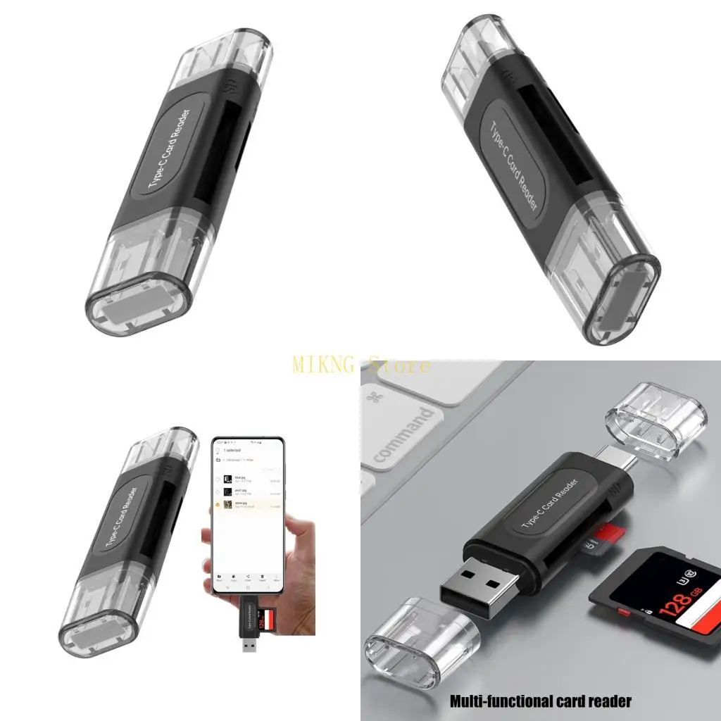 Instants Access SDTF Card Adapters USB2.0 128GB Computer Type C Phone Universal best sale
