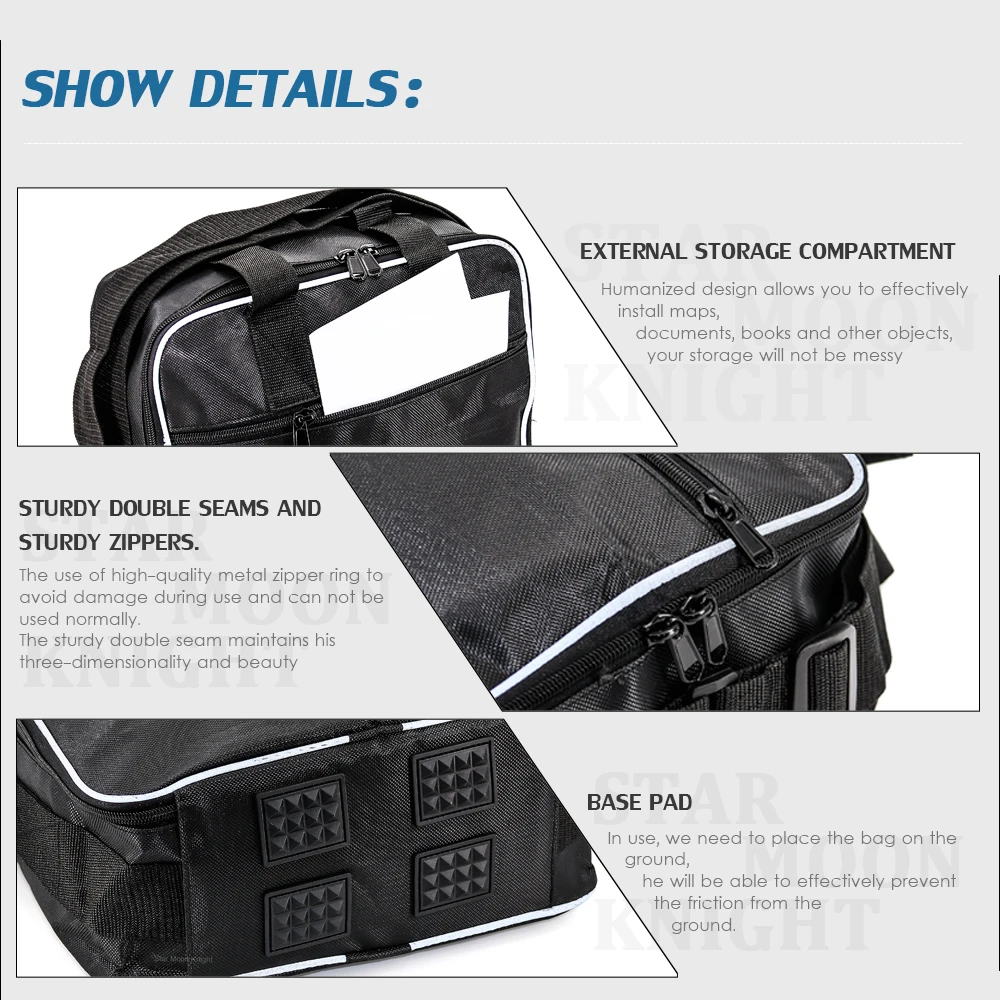 Motorcycle inner bag FOR TIGER 800 / 800XC 800 / 800XC Luggage bag lining bag