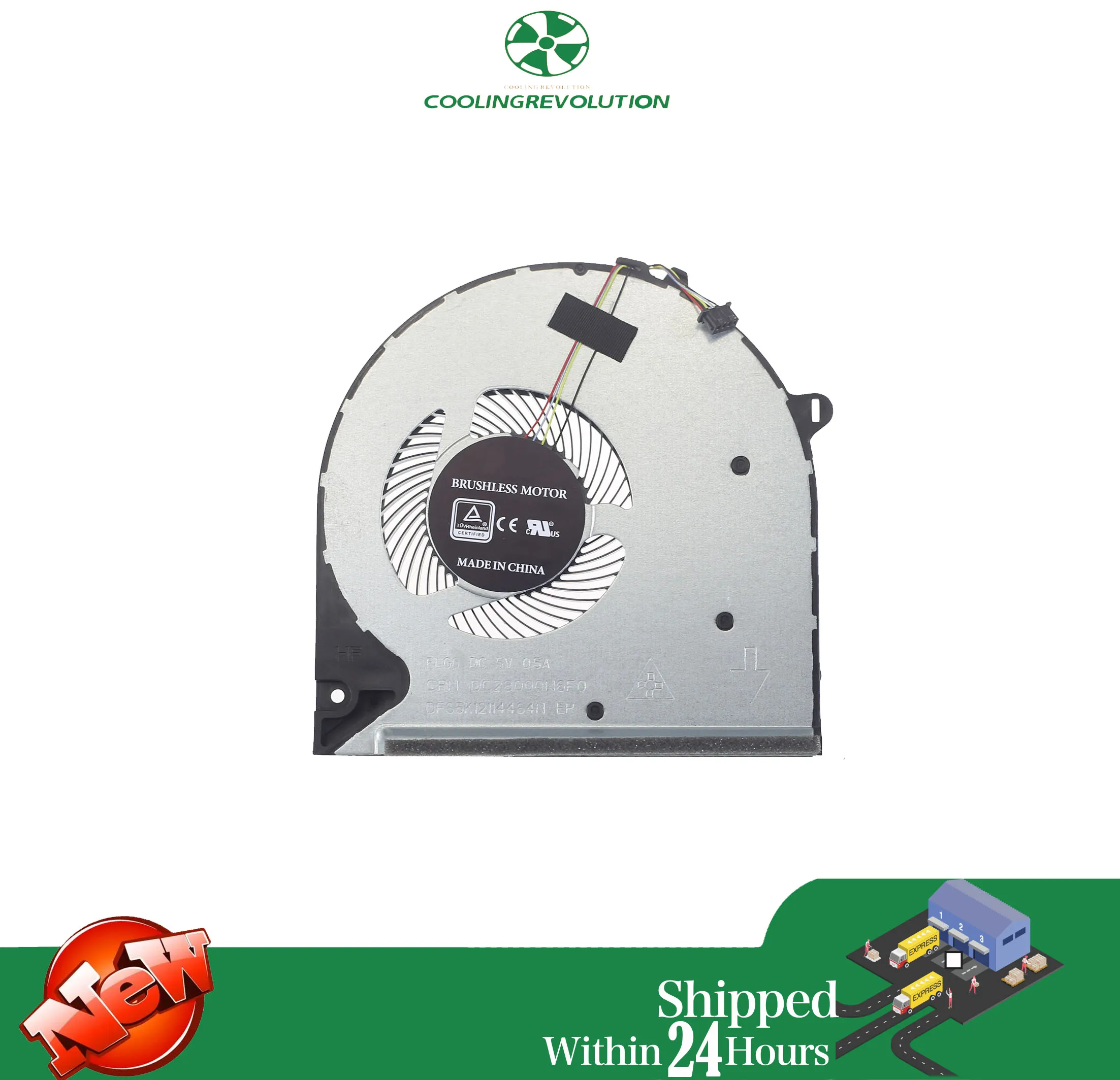 Laptop CPU Cooling Fan For HP 250 G8 255 G8 255 G9 250 G9 15-DU 15S-DU0002TX 15-DW 15S-DY TPN-C139 L52034-001