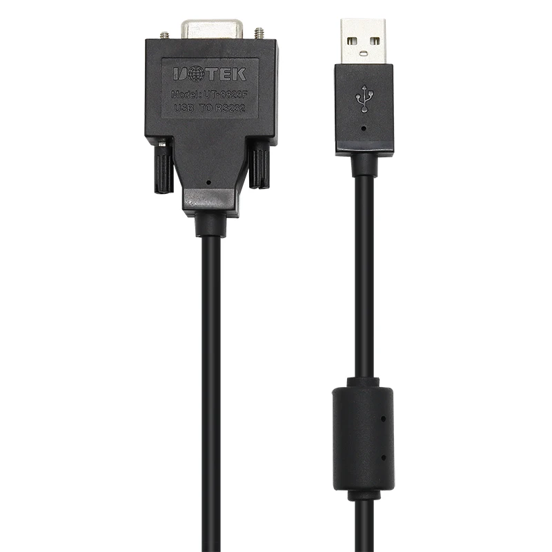 

Новый 4,9 фута USB в DB9 гнездовой преобразователь RS232 USB-A DB9-F RS-232 Кабель последовательного разъема UT-8823F