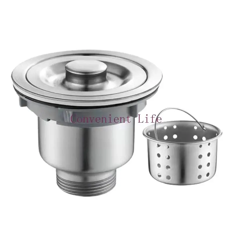 

L1EE Kitchen Sink Strainer Anti-clogging Drain Stopper Wash Basin Drain Filter Hair Catcher Sink Accessories Stainless Steel