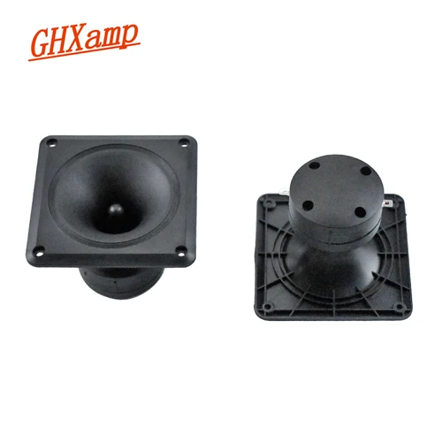 Tweeter de bocina cuadrada de 4 pulgadas, 110x110mm, altavoz de escenario, accesorios de altavoz piezoeléctrico de cerámica de alta potencia, 2,2 k-27khz, 2 uds.