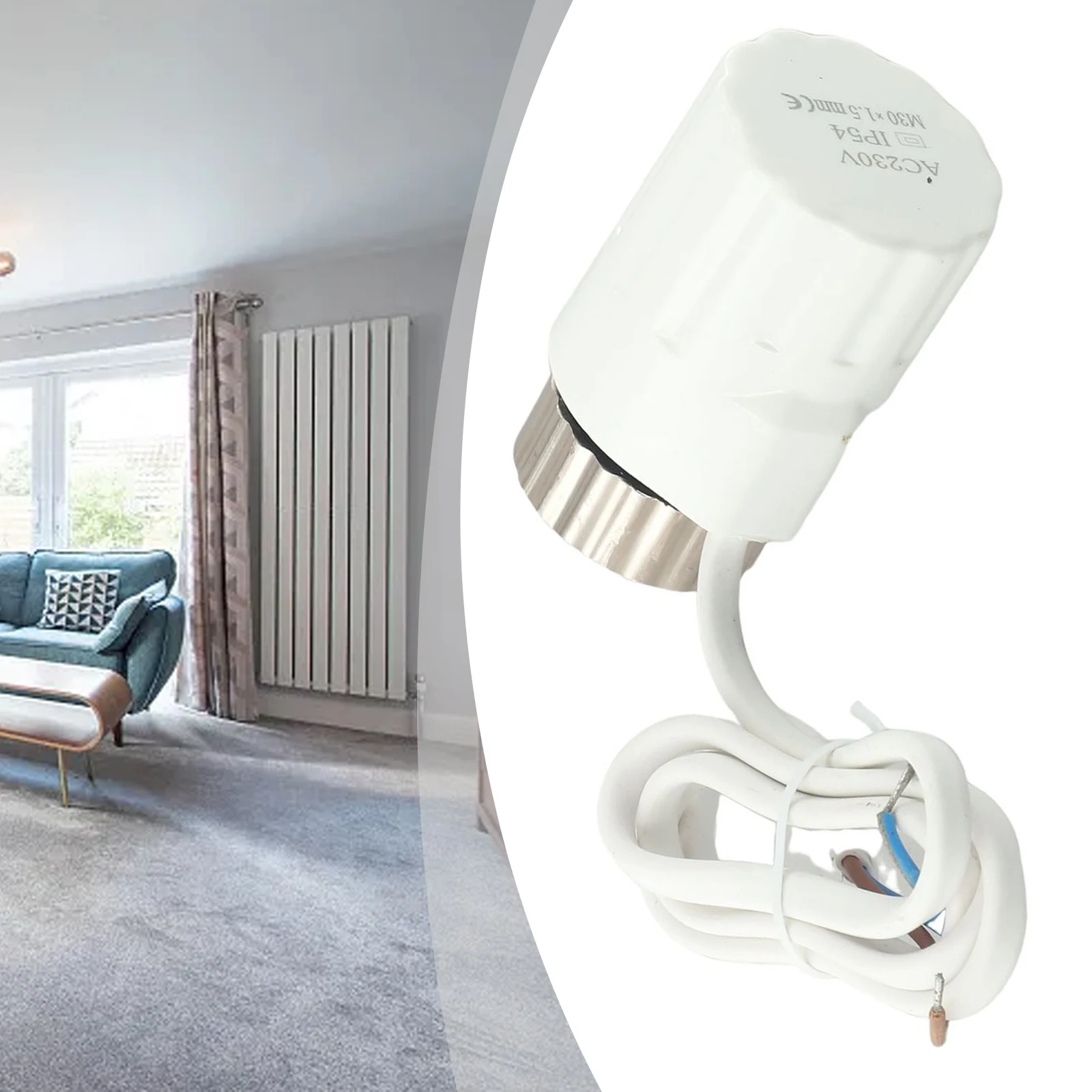 

AC230V M30*1.5mm Floor Heating Radiator Valve Visual Electric Electric Actuator Expansion Valves Heating & Cooling