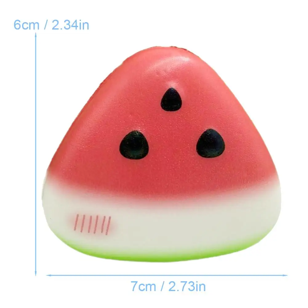 Anti-stress Squishy Watermeloen Speelgoed Langzaam Stijgende Fidget Speelgoed Fruit Pinch Squeeze Speelgoed Grappig Stress Reliever Fidget Zintuiglijke Speelgoed