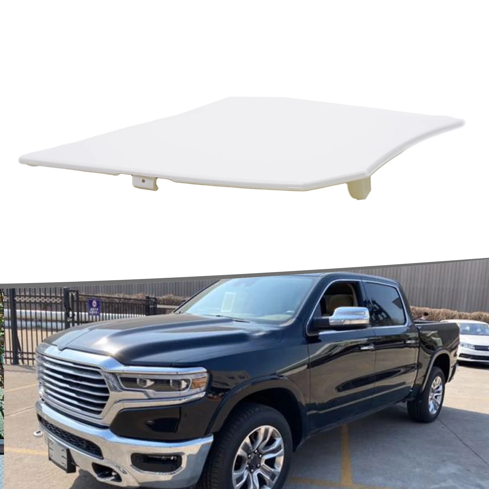 0 0 0 0 0 Car White Fuel Fill Door 5XP08GW7AC For Ram For ProMaster 1500 2500 3500 14-21 White Fuel Fill Door Auto Accessories
