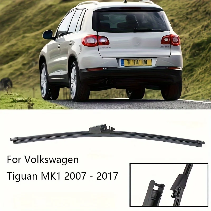 13 "tylne pióro wycieraczki szyba przednia czysta tylna klapa okno samochodowa szczotka przeciwdeszczowa do VW Tiguan MK1 2007-2017