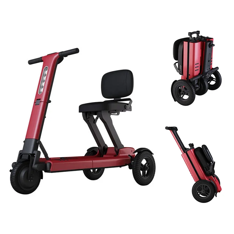 High Quality Easy Carrying Folding Dults Electric Tricycle 3 Wheel Electric Scooter Electric Mobility Scooter for Seniors