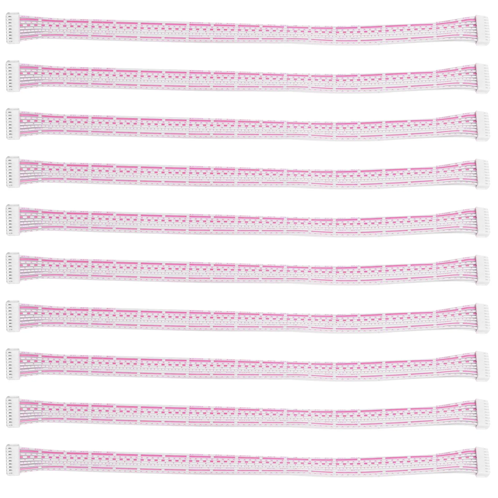 10Pcs/Set 18 Pin Signal Data Ribbon Cable for Bitmain Antminer S9 S7 L3 L3+ L3++ K5 R4 30cm