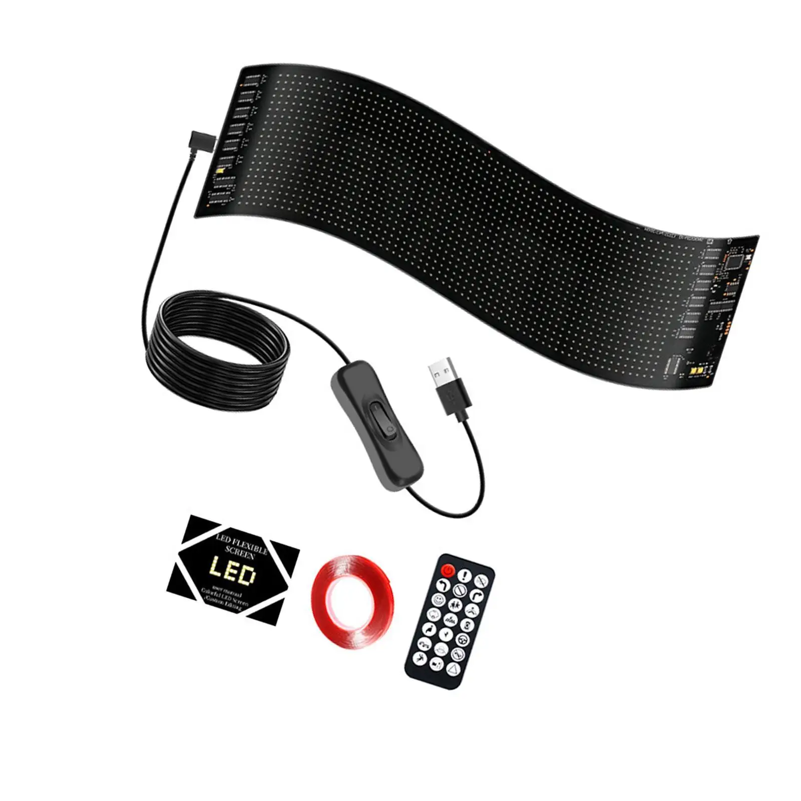 

DIY Автомобильная динамическая светодиодная умная красочная лампа для глаз Дьявольский глаз Автомобильные фонари DIY Программируемая лампа для глаз дьявола для вечеринок Автомобиль Грузовик Поездники