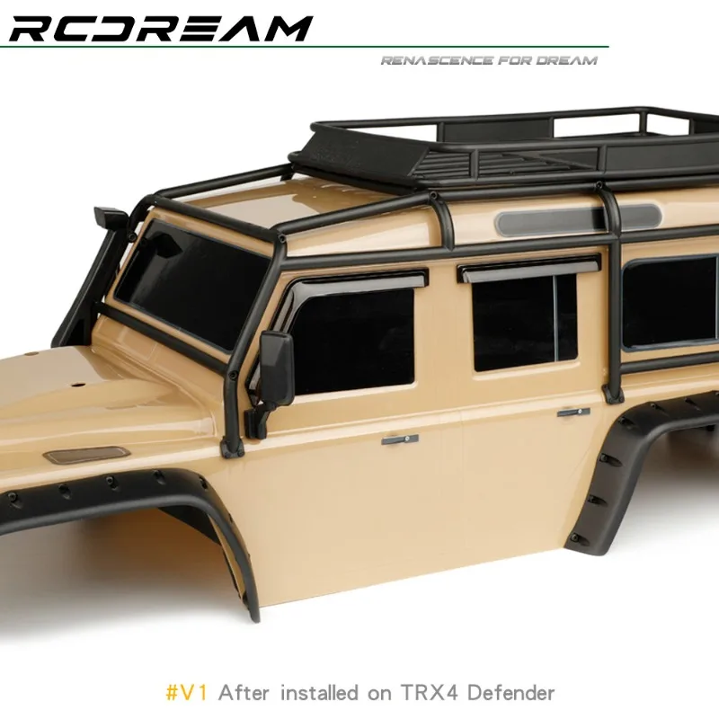 RC Car Window Rain Block for 1/10 RC Crawler fcx10 Camel Cup TRX4 Guard G500 G63 YK4106 Parts