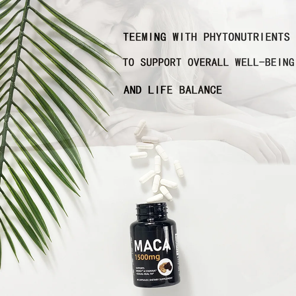 1 bottle of Maka capsules helps with overall health and life balance, enhancing immunity and health foods