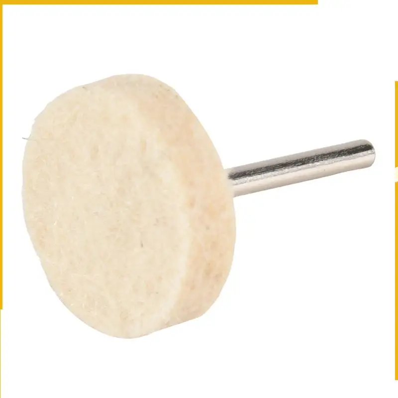 

A92P 64Pcs Felt Polishing Wheel Buffing Grinding Pad For Rotary Tools Mixed Set For Plastic Glass Metal Jewelry