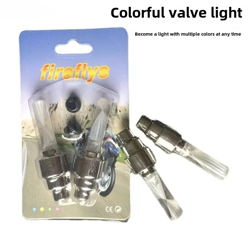 

Colorful Air Nozzle Lights - Enhance MTB Wheels with Wind and Fire Effects, Ideal for Night Cycling Visibility and Style