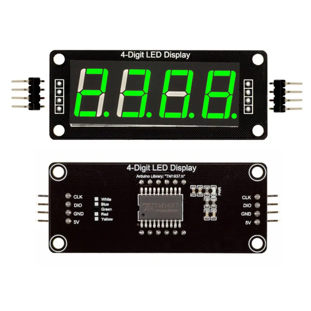 2022 New 0.56 Inches TM1637 Model 4-Bit Digital LED Anzeige Clock With Tube Display Practical Accessories Module Fast Delivery