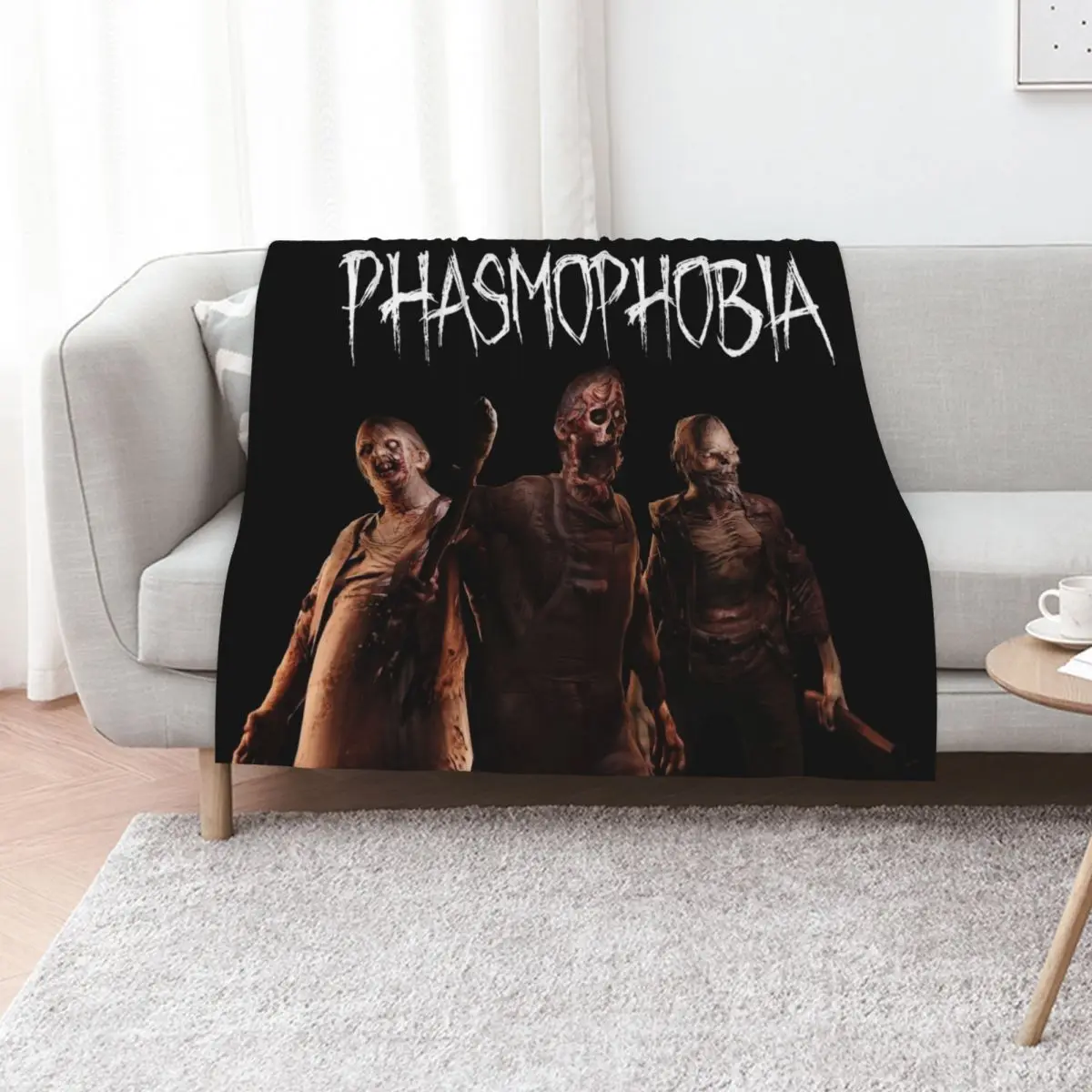 

Phasmophobia Ghost Models Throw Blanket Summer Beddings Comforter sofa bed blankets and throws Blankets