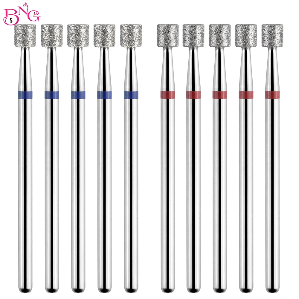 5 teile/los Bohrer Bits für Nägel Diamant Köpfe zu Nägel Fräser für Maniküre Häutchen Nagel Cutter Tipps Zubehör Werkzeuge – Detail 1