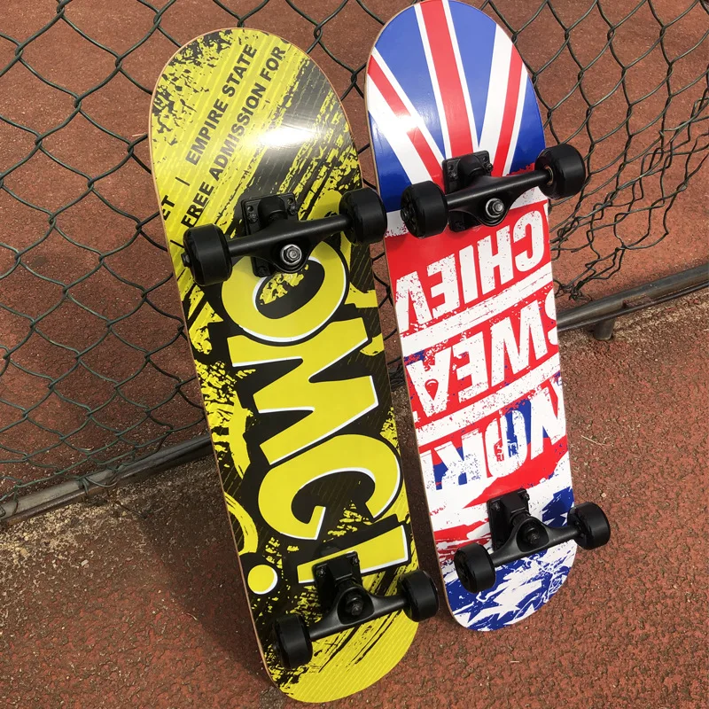 skateboard-80-20cm-95a-pu-skateboard-trick-wheels-double-kick-skateboard-for-beginner-teenager-kids-men-women-adult-street-skate