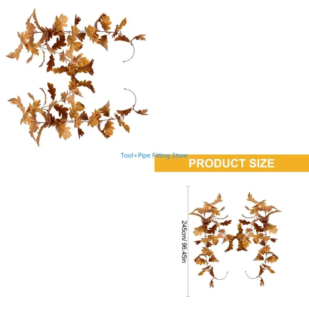 F92B Beautifully Crafted Vine Garlands: A Essential for Indoors and Outdoor Event, Adding a Touch of Greeneries