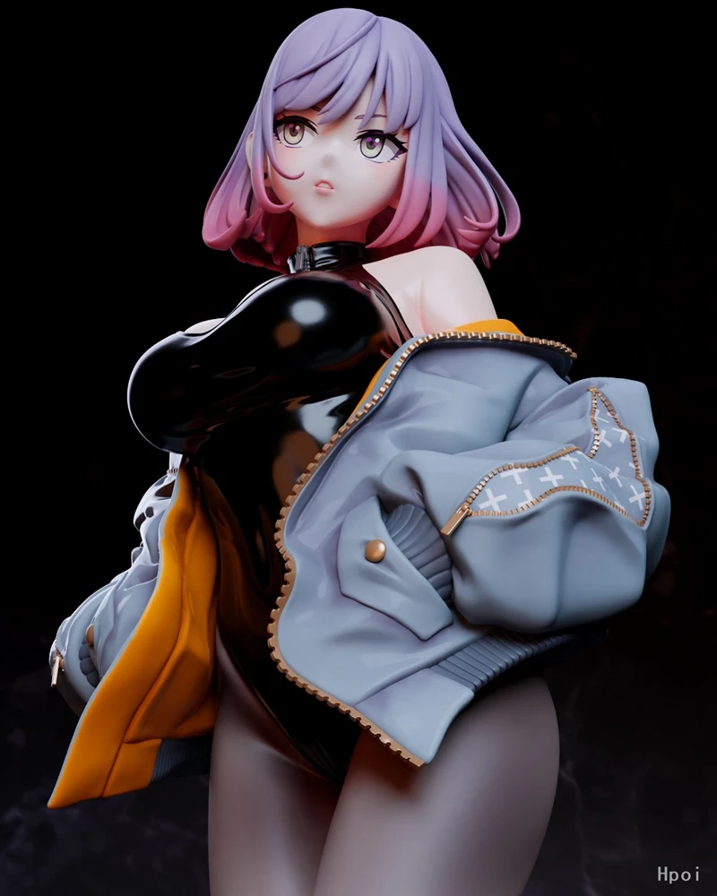 Astrum Design Luna ilustracja YD Anime figura 25cm seksowna czarna różowa maska ruchoma figurka bohaterki PVC Model kolekcjonerski lalki