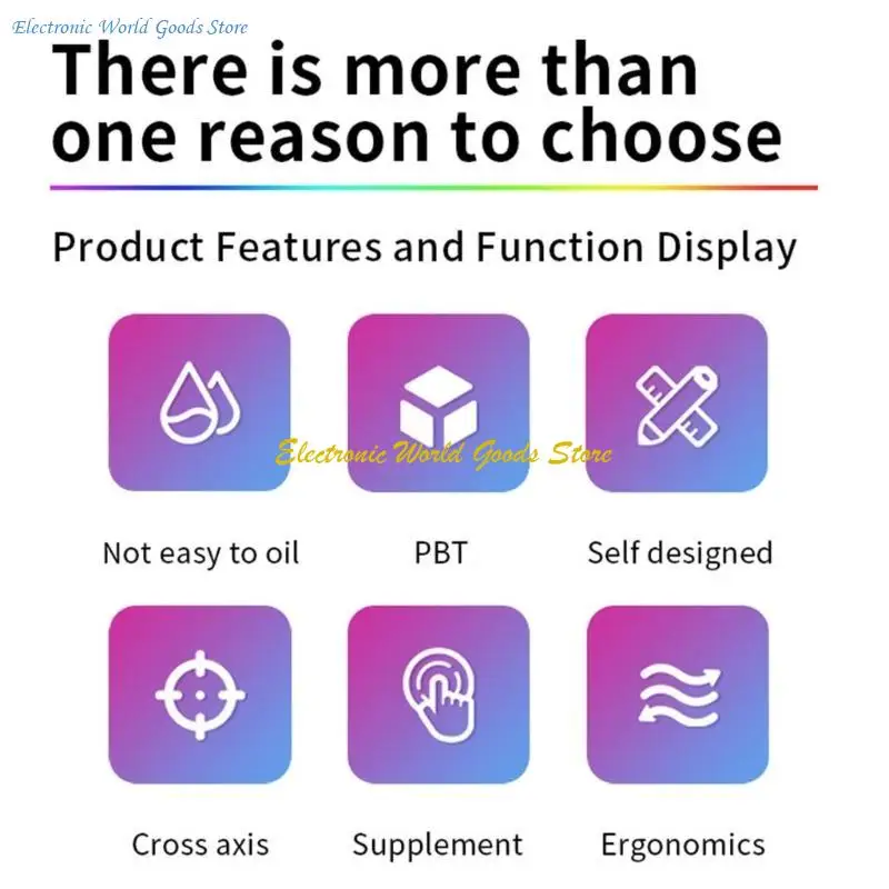 أغطية مفاتيح كورية قابلة للتخصيص XDA/OEM أغطية مفاتيح لـ 61/68/75/87/98/104/108 أغطية مفاتيح ميكانيكية سهلة التركيب #3