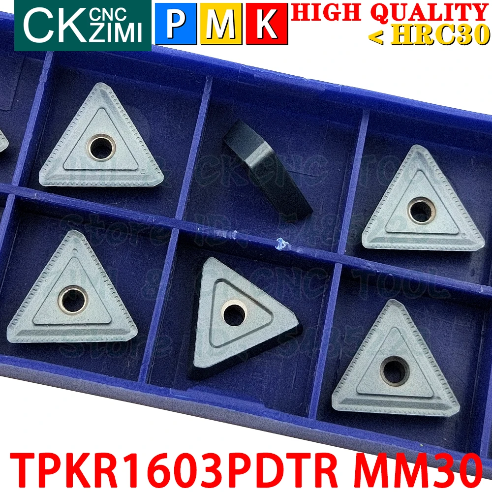TPKR 1603 PDTR MM30 TPKR1603PDTR MM30 كربيد إدراج طحن إدراج أدوات تحول أدوات مخرطة معدنية باستخدام الحاسب الآلي أداة رأس طاحن TPKN TPKR 1603 TPKR1603 PDTR