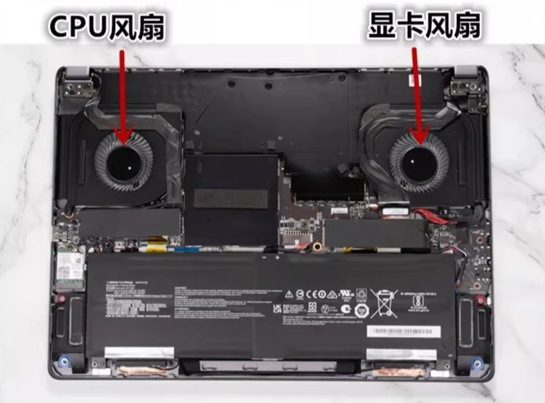 new for  MSI Creator Z16P fan, notebook cooling MS-15G1 view 5