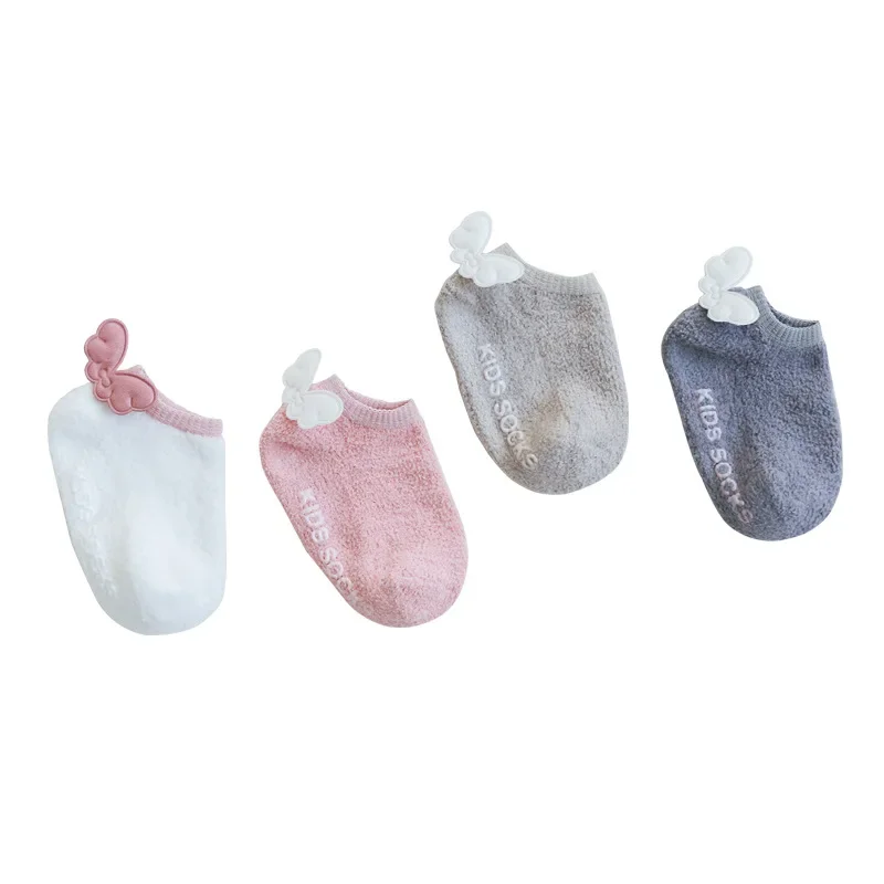 

Children Ankle Socks Boys Girls Trampoline Socks Cotton Baby Comfortable Boat Sock Kids Floor Sport Clothing Accessories
