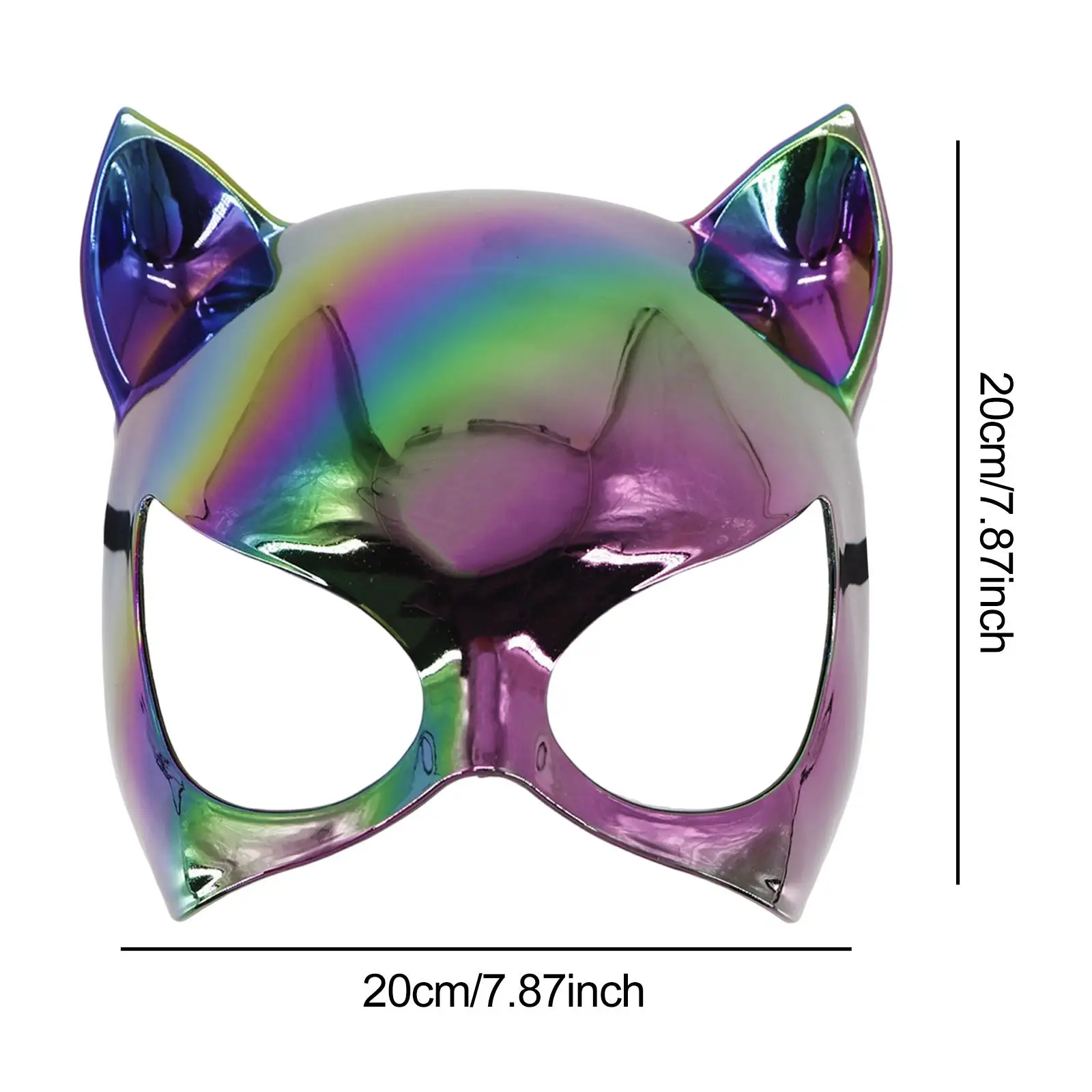قناع القطط غطاء الوجه حفلة تنكرية للقطط لعيد الميلاد والنوادي الليلية والهالوين #6
