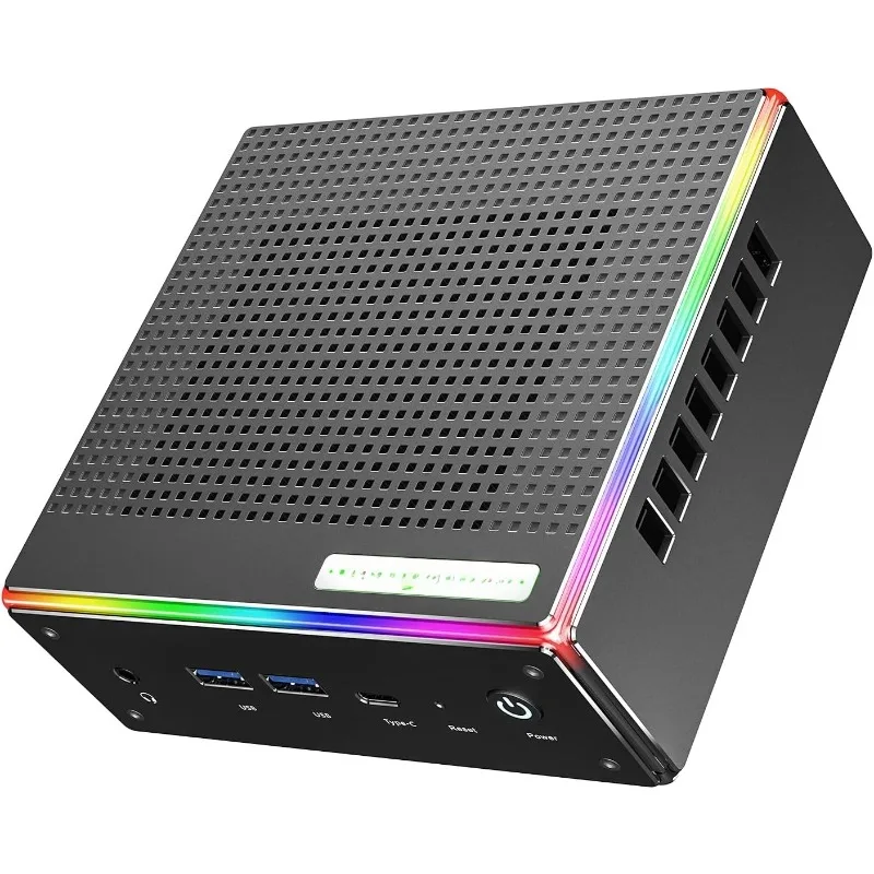 Mini PC AMD Ryzen 7 7840HS(5.1GHz) 8C/16T Computers 32GB DDR5 RAM 1TB NVMe SSD WiFi 6 BT 5.2 HD DP Full Function Type-C