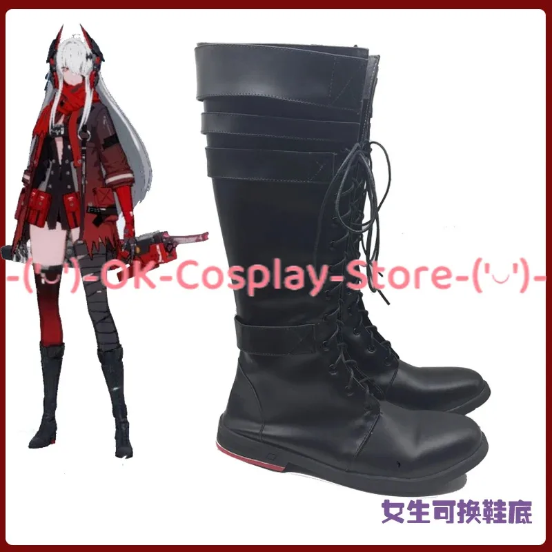 

DY20Game GREY RAVEN PUNISHING Lucia Crimson Abyss Обувь для косплея Хэллоуин Карнавальные ботинки Опора для косплея Аниме Обувь из искусственной кожи на заказ