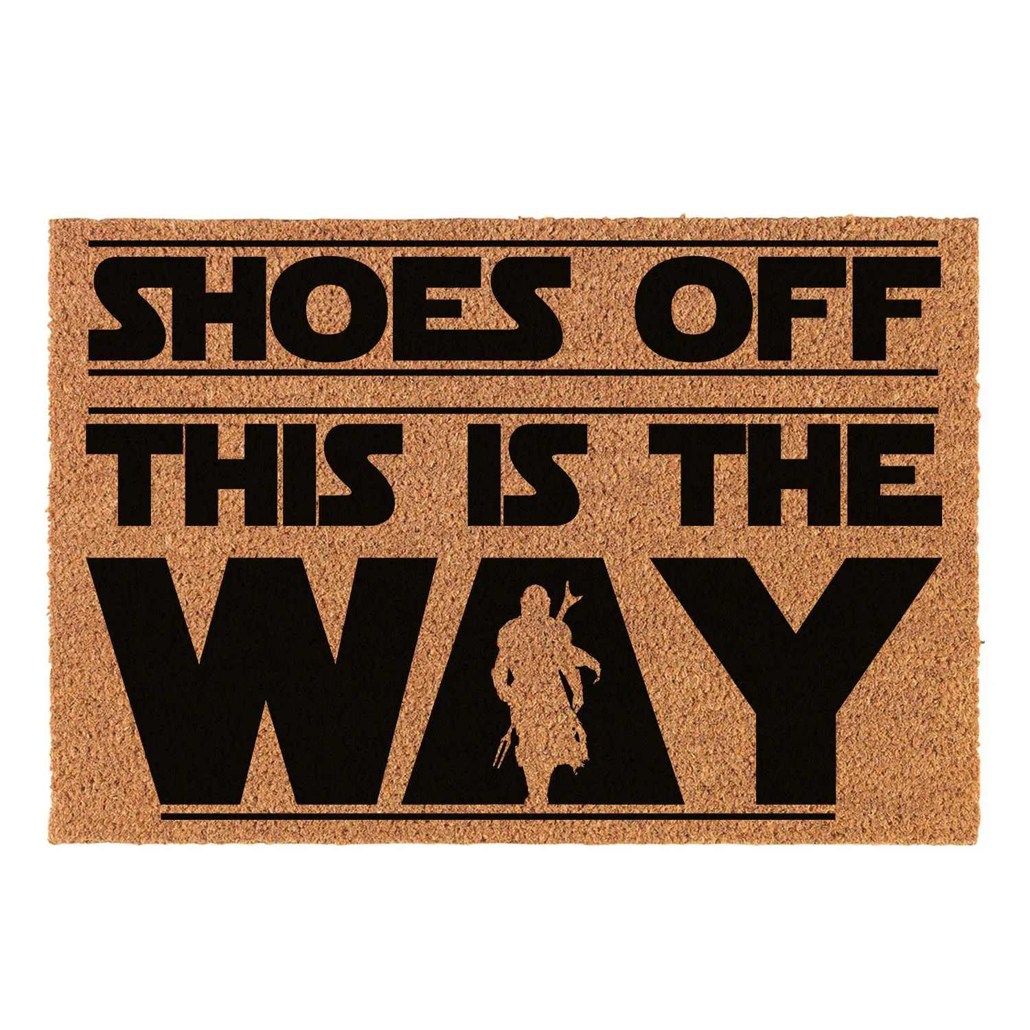 Funny Welcome Coir Doormat Shoes Off This Is The Way Welcome Front Porch Decor Doormat For The Entrance Way Personalized Rugs