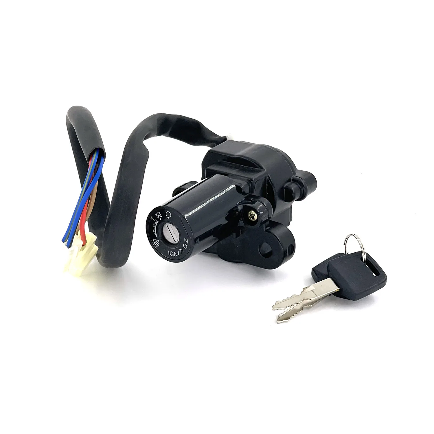 Motorcycle Ignition Switch Lock + Key Fit For Yamaha MT03 MT07 MT09 XJ6 FZ1 FZ07/09