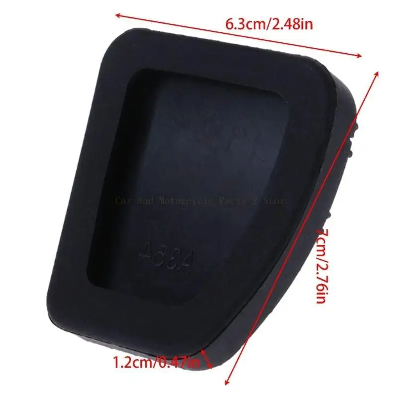 

Vehicle Accelerator Brake Clutch Pedal Cover Pad Rubber Cushion for Mercedes