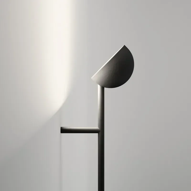 Nordic Minimalist Wall โคมไฟในร่ม LED สีดํา Wall Sconce Designer สําหรับห้องนั่งเล่น/พื้นหลังตกแต่งห้องนอน