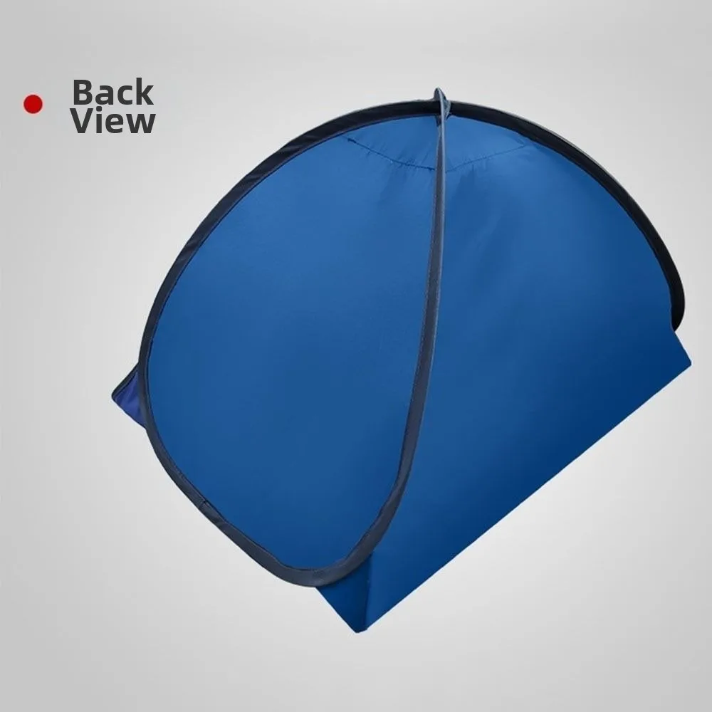 UV-Blocking Automatic Opening Mini Portable Sun Shelter Sand Proof Windproof Pet Shelter Storage Bag Compact Head Tent Seaside