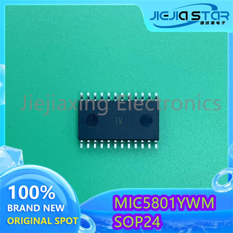 Contrôleur de circuit intégré électronique IC, original, importé, SOP24, puce de verrouillage, MIC5801YWM, MIC5801, 3 pièces, livraison gratuite