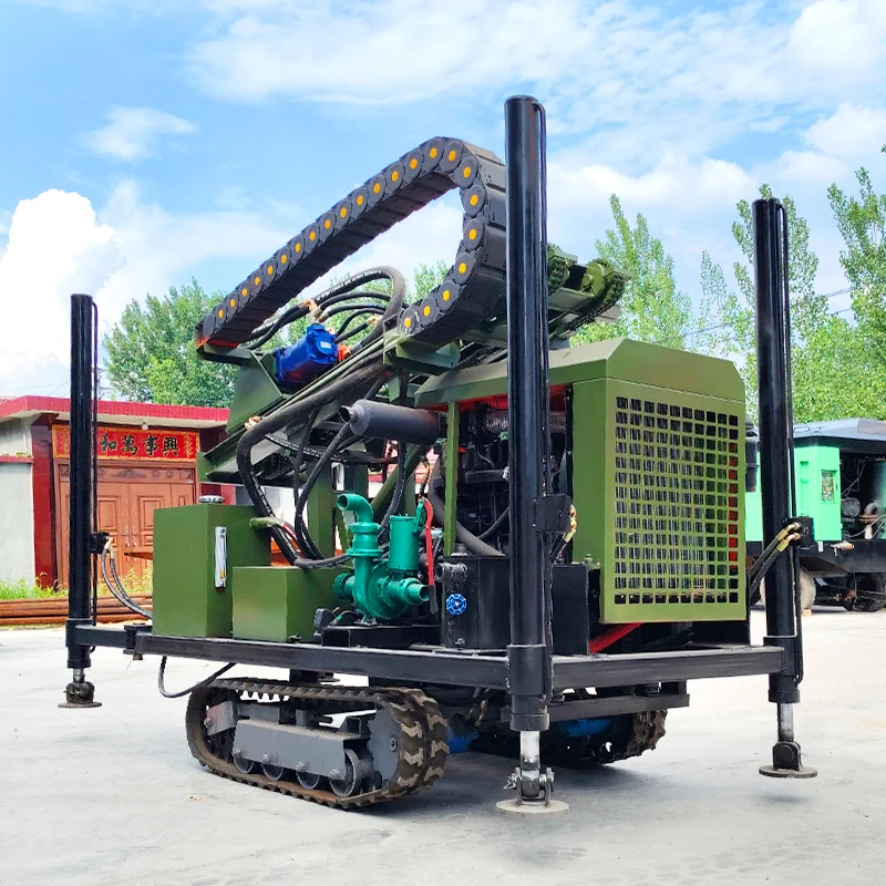 SM200 Impianto di perforazione sotterraneo per pozzi d'acqua di piccole dimensioni, profondità 200 metri, con pompa di fango personalizzabile BW160 per la perforazione delle mine