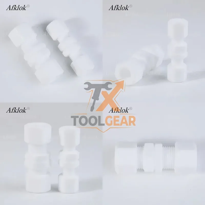 Nouveauté 2026 : Raccord à Ferrule PTFE Haute Qualité 2 Voies, Personnalisable ODM/OEM pour Systèmes ou Tuyaux d'Eau et d'Huile