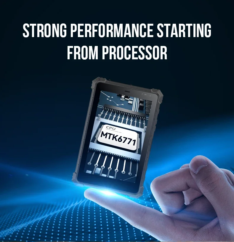 

NEW CENAVA A80ST 8" 4+64G 1280*800 Ips Industrial Galileo 4G Lte Fingerprint Ip68 Waterproof Industrial Android Rugged Tablet Pc