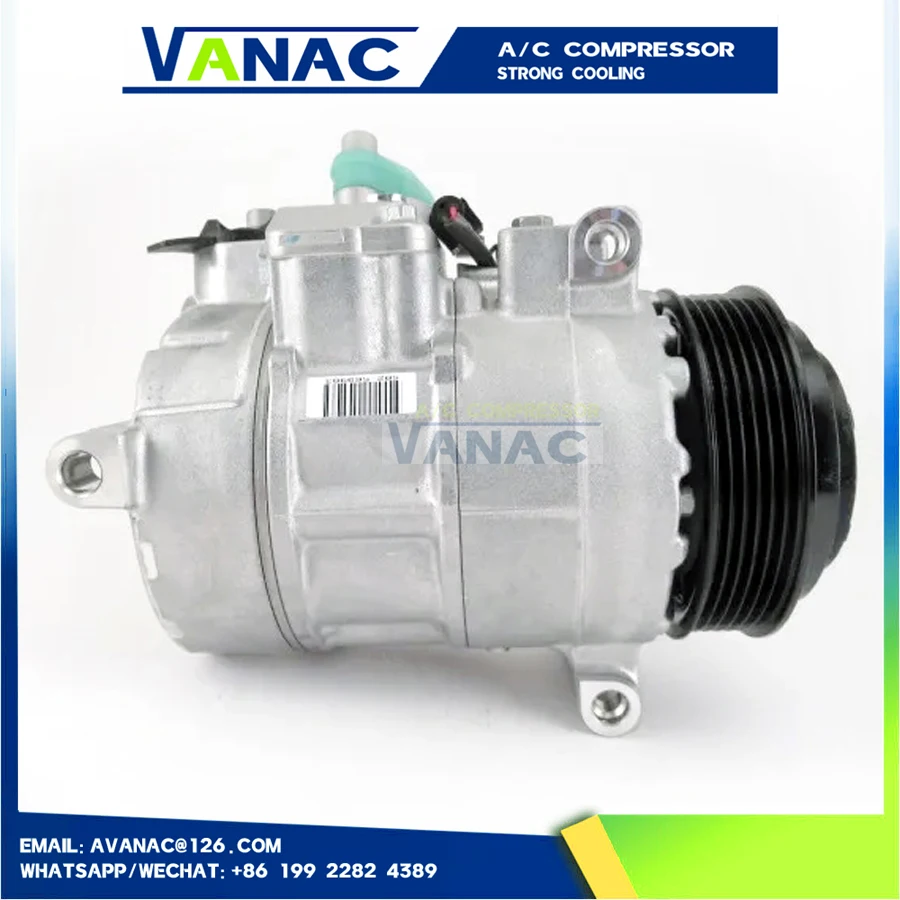 Car Air Conditioning AC Compressor for Mercedes C230 C250 C300 C63 E350 E63 GLK350 0022303111 0022308411 0032304811 447150-3061