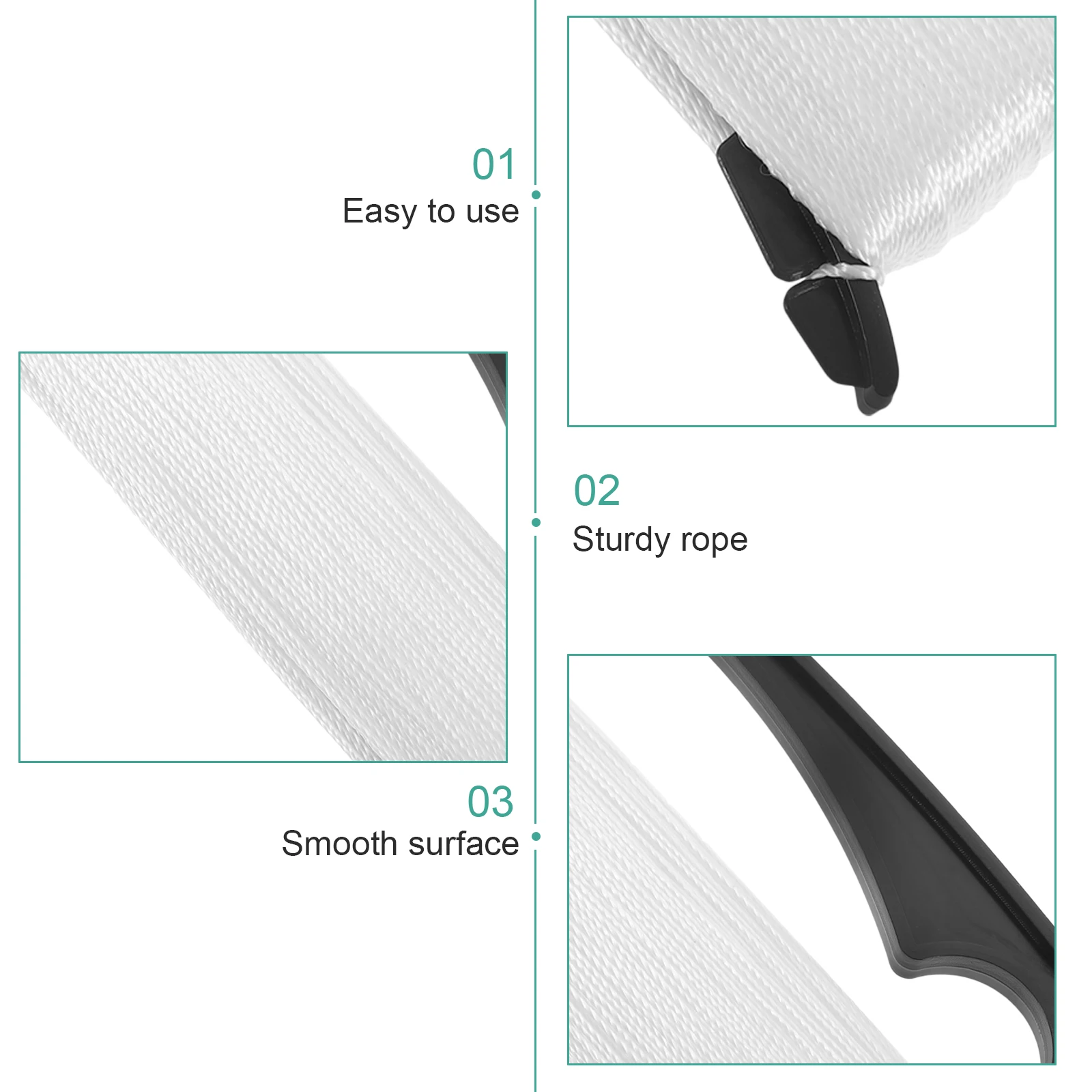 Opwindplaat Vliegerspoel met lijn Buitensportgereedschap Handleiding Accessoires Zwart