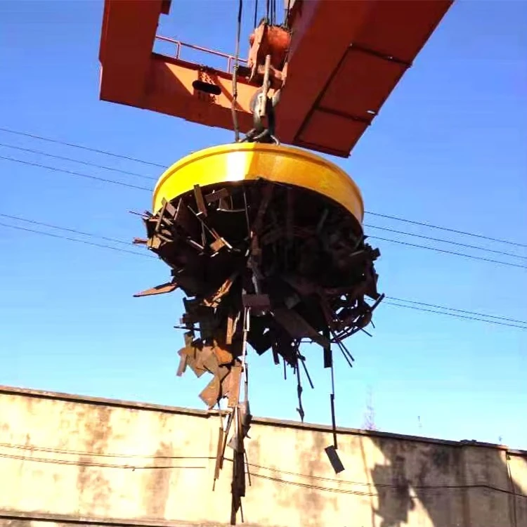 Hydraulic Magnet Chuck Lifting Magnet for Excavator High Efficiency Factory Price Metal Processing Plant Steel Ingot Transfer