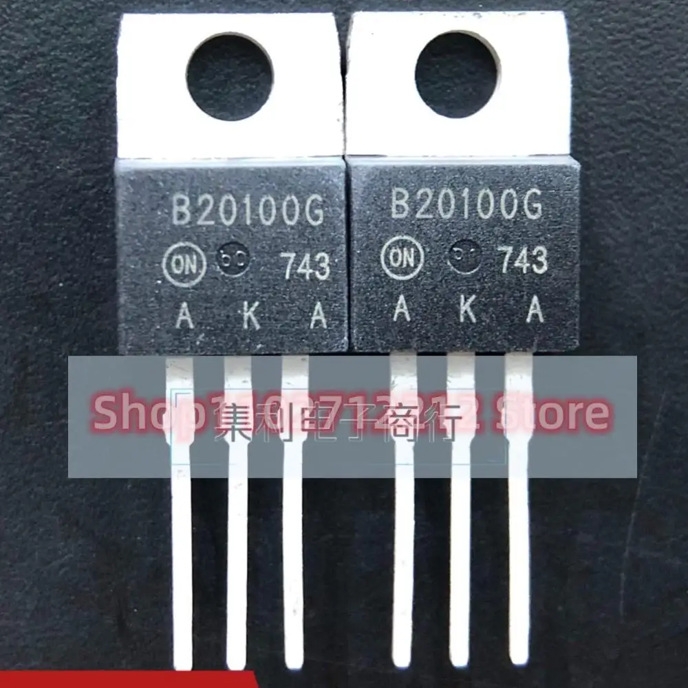 5PCS-10PCS  B20100G  MBR20100CTG  TO-220 20A 100V Imported NEW Original  Best Quality