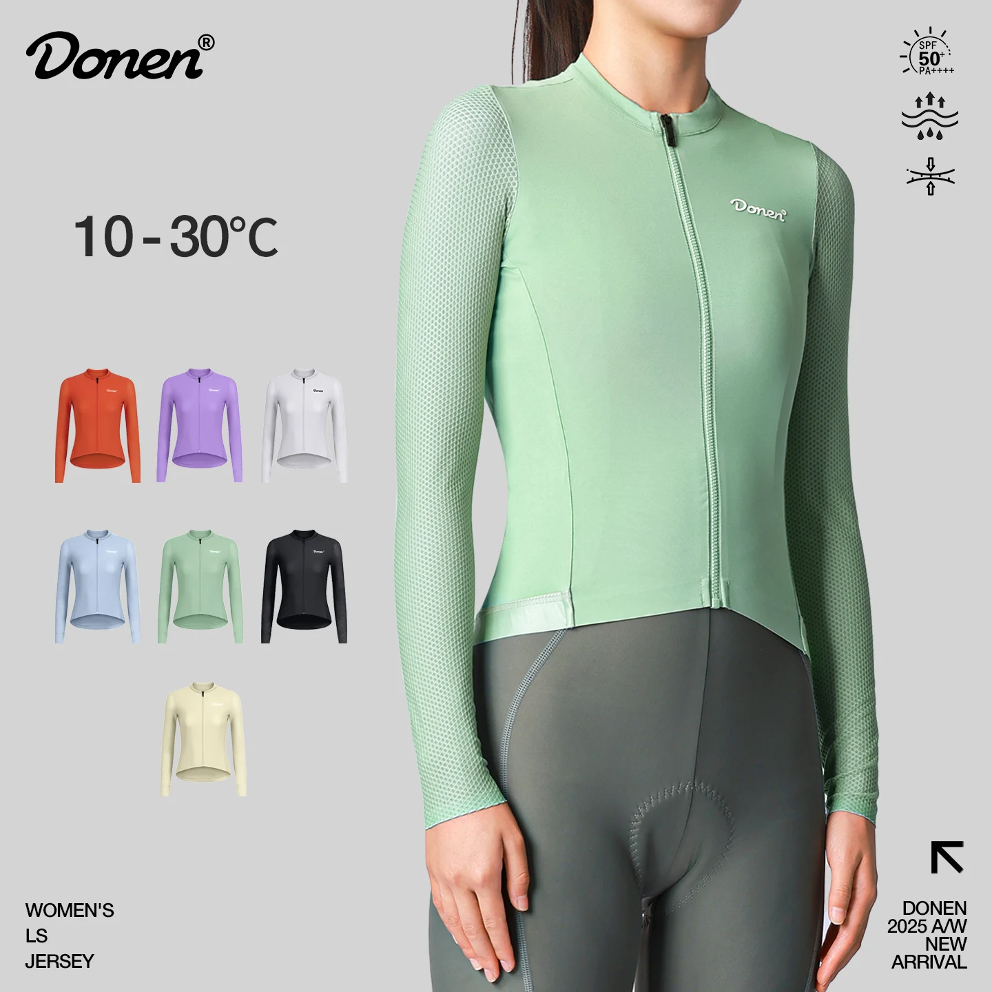 Cycling Gear News - Donen Frühling/Herbst Neu eingetroffenes Damen-Radtrikot –