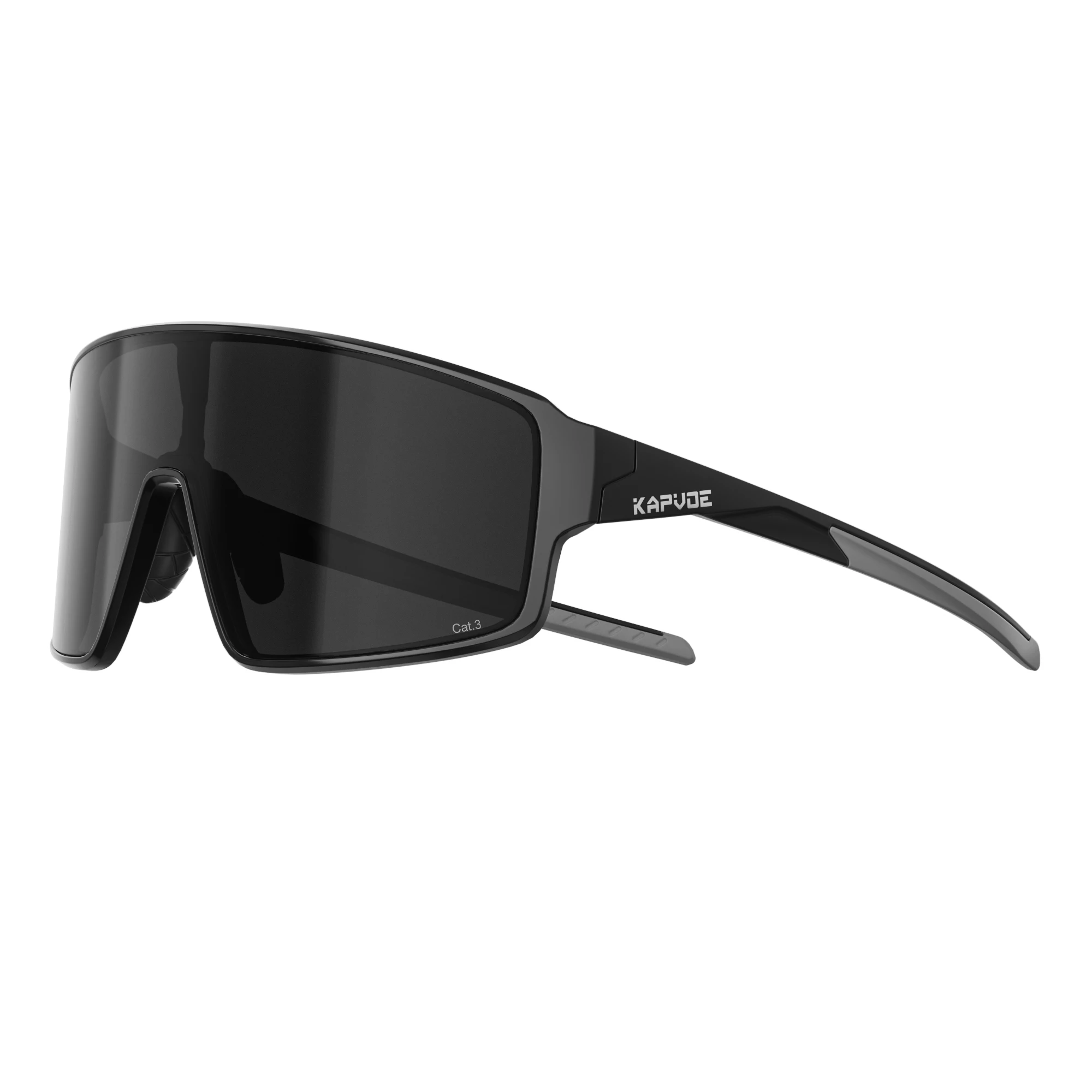 KAPVOE Neue Wanderbrille, UV400-Schutz, Winddichte Laufbrille für Damen, UV400-Sportsonnenbrille für Herren, MTB-Outdoor-Brille, Fahrradbrille