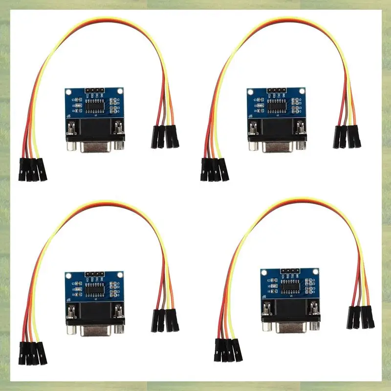 Puerto serie N15R-MAX3232 RS232 a conector DB9 del módulo convertidor TTL con 16 cables de salto